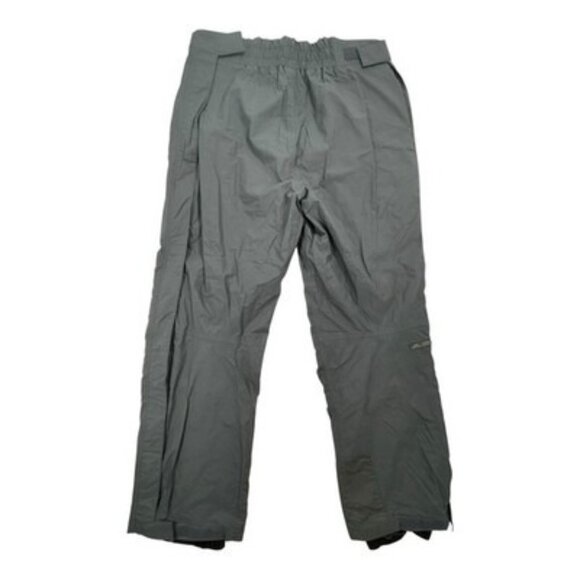 Columbia Omni-Tech Snow Pants Men’s TG Gray Waterproof Ski Full Zip Outdoor - Picture 15 of 16